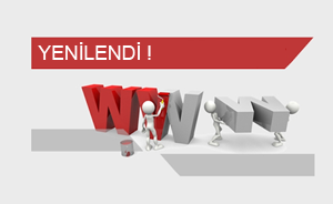 WEB SİTEMİZ YENİLENDİ