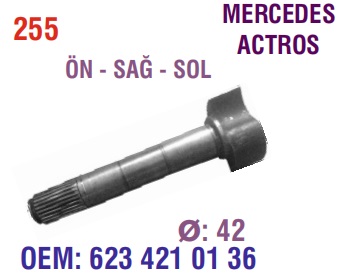 TABLA S KOLU MAN 25,5 CM SAĞ
