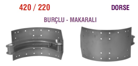 PABUÇ 420*220 BURÇLU MAKARALI PABUÇ