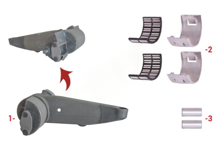 KALİPER MASURA BİLYA YATAĞI TAKIMI (SOL)