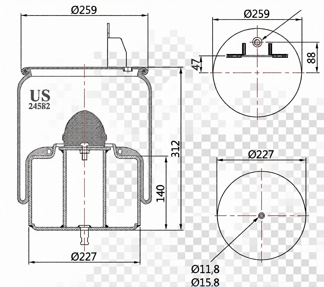 24582 K01 SÜS.KÖRÜĞÜ KOMPLE