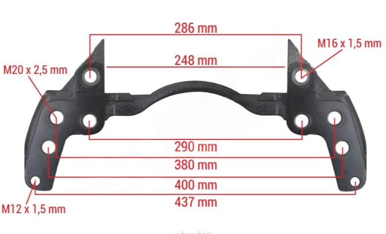 KNR KALİPER TAŞIYICI 22,5 SAĞ-SOL SCN E.M.