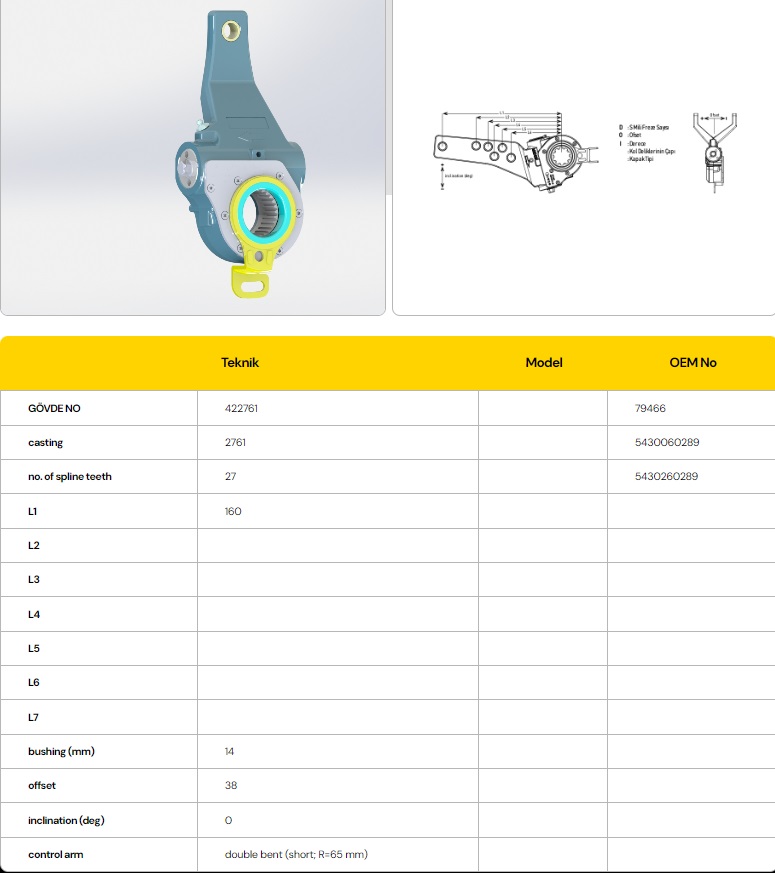 FREN CIRCIRI OTOMATİK RENAULT SOL 422761  