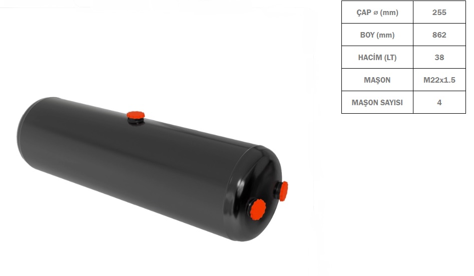 HAVA TÜPÜ 40LT 255*862 BMC