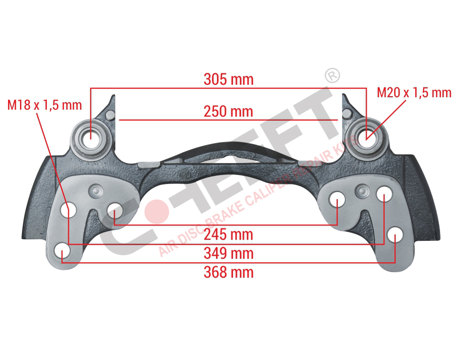 KALİPER TAŞIYICI RNLT 380-400