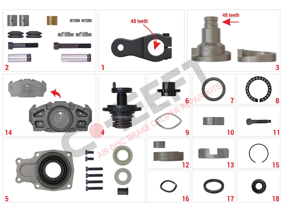 D3 SET 48 FREZELİ KISA SOL 