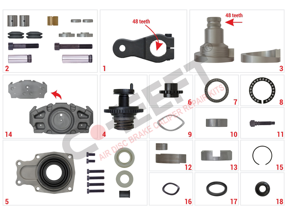 D3 SET 48 FREZELİ KISA SAĞ