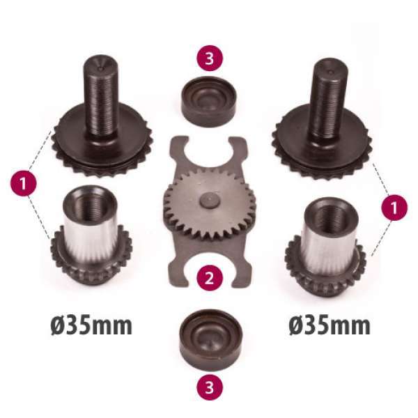 KALİPER AYAR CİVATA KİTİ(SOL) MRT