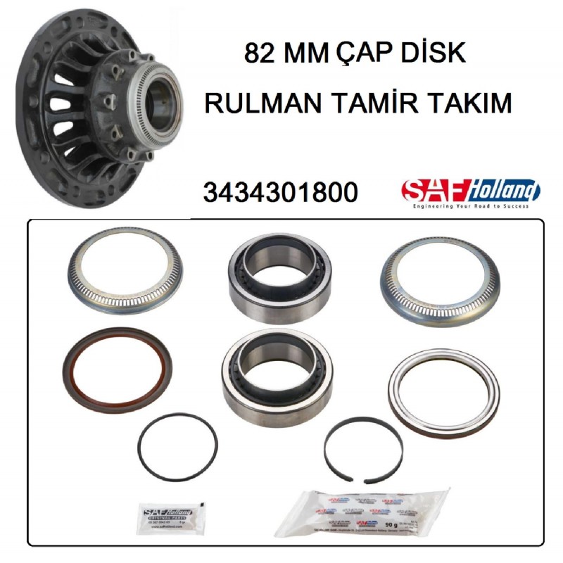 SF PORYA RULMAN TAMİR TAKIMI 82 MM(ES975106)