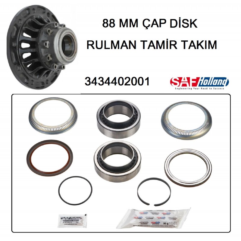 SF PORYA RULMAN TAMİR TAKIMI 88 LIK